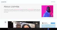 Desktop Screenshot of lisimbapink.com